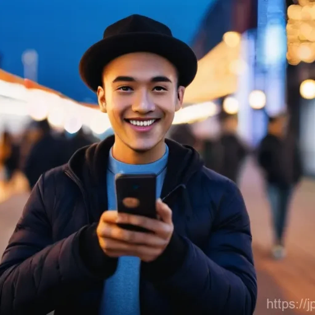 야경 브이로그 촬영 - **Prompt 1: Urban Night Vlogger with Smartphone**
    "A young, casually dressed person, gender-neut...
