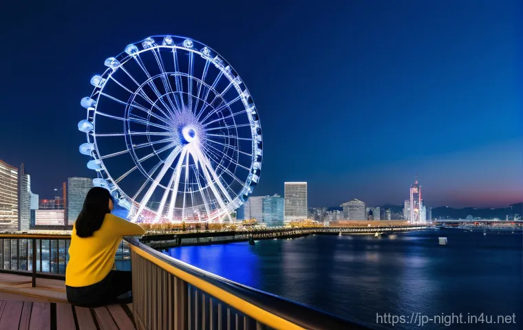 야경이 아름다운 항구 도시 - Prompt 1: "The Magical Sparkle of Minato Mirai at Night"**